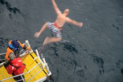 06B Tourist Taking The Polar Plunge In Foyn Harbour On Quark Expeditions Antarctica Cruise.jpg